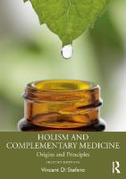 Holism and Complementary Medicine: Origins and Principles 2nd edition