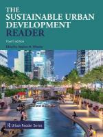 Sustainable Urban Development Reader 4th edition