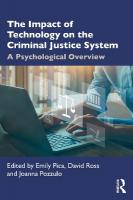 Impact of Technology on the Criminal Justice System: A Psychological Overview