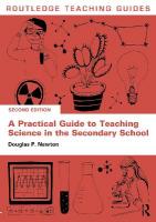 Practical Guide to Teaching Science in the Secondary School 2nd edition