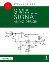 Small Signal Audio Design 4th edition