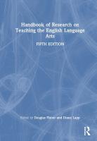 Handbook of Research on Teaching the English Language Arts 5th edition