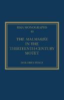 Malmariée in the Thirteenth-Century Motet
