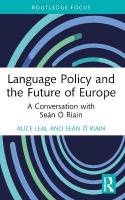 Language Policy and the Future of Europe: A Conversation with Seán Ó Riain