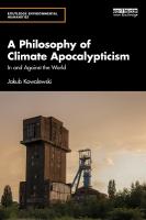 Philosophy of Climate Apocalypticism: In and Against the World