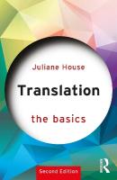 Translation: The Basics 2nd edition