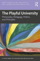 Playful University: Philosophy, Pedagogy, Politics and Principles