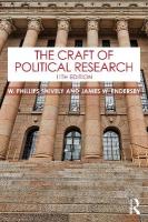 Craft of Political Research 11th edition