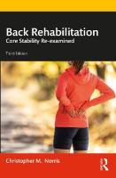 Back Rehabilitation: Core Stability Re-examined 3rd edition