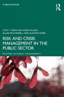 Risk and Crisis Management in the Public Sector 3rd edition