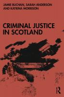 Criminal Justice in Scotland