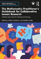 Mathematics Practitioners Guidebook for Collaborative Lesson Research: Authentic Lesson Study for Teaching and Learning