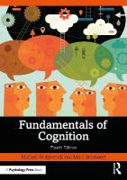 Fundamentals of Cognition 4th edition