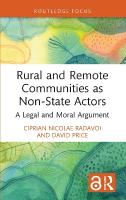 Rural and Remote Communities as Non-State Actors: A Legal and Moral Argument