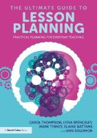 Ultimate Guide to Lesson Planning: Practical Planning for Everyday Teaching