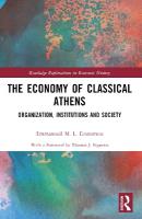 Economy of Classical Athens: Organization, Institutions and Society