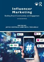 Influencer Marketing: Building Brand Communities and Engagement 2nd edition