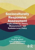 Socioculturally Responsive Assessment: Implications for Theory, Measurement, and Systems-Level Policy