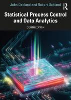 Statistical Process Control and Data Analytics 8th edition