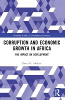 Corruption and Economic Growth in Africa: The Impact on Development