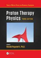 Proton Therapy Physics 3rd edition