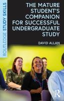 Mature Students Companion for Successful Undergraduate Study