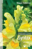 Understanding Syntax 6th edition