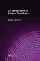 Introduction to Integral Transforms