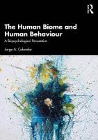 Human Biome and Human Behaviour: A Biopsychological Perspective