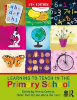 Learning to Teach in the Primary School 5th edition