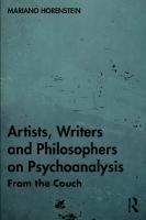Artists, Writers and Philosophers on Psychoanalysis: From the Couch