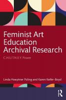 Feminist Art Education Archival Research: C.H.U.T.N.E.Y. Power