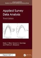 Applied Survey Data Analysis 3rd edition
