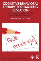 Cognitive-Behavioral Therapy for Smoking Cessation: A Practical Guidebook to the Most Effective Strategies 2nd edition