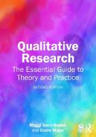 Qualitative Research: The Essential Guide to Theory and Practice 2nd edition