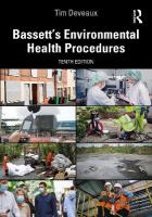 Bassett's Environmental Health Procedures 10th edition