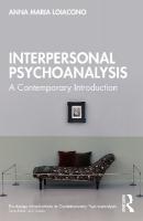 Interpersonal Psychoanalysis: A Contemporary Introduction