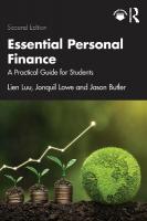 Essential Personal Finance: A Practical Guide for Students 2nd edition
