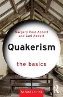 Quakerism: The Basics 2nd edition