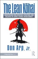 Lean Khai: Meditations for Strategy, Practice, and Balance in Living Change Management
