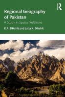 Regional Geography of Pakistan: A Study in Spatial Relations