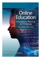 Online Education: Foundations, Planning, and Pedagogy 2nd edition