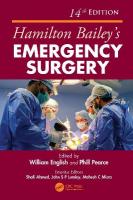 Hamilton Bailey's Emergency Surgery 14th edition