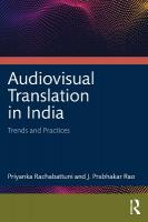 Audiovisual Translation in India: Trends and Practices
