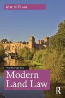 Modern Land Law 14th edition