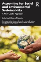 Accounting for Social and Environmental Sustainability: A Multi-Capital Approach