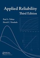 Applied Reliability 3rd edition