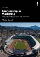 Sponsorship in Marketing: Effective Partnerships in Sports, Arts, and Events 3rd edition