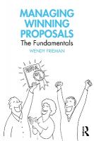Managing Winning Proposals: The Fundamentals