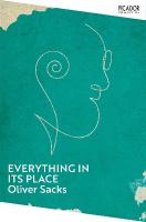 Everything in Its Place: First Loves and Last Tales